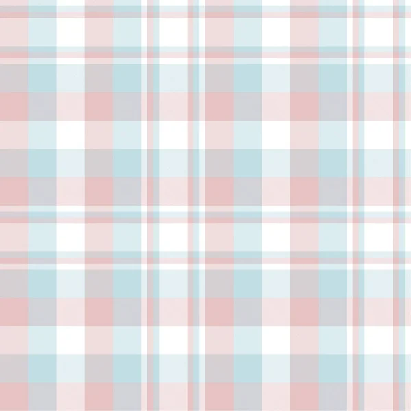 Classic Plaid Checkered Tartan Pattern Suitable Shirt Printing Fabric Textiles — Stock Vector