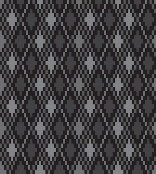 これは ウェブサイトのリソース グラフィック 印刷デザイン ファッションテキスタイルなどに適した古典的なアーガイル ダイヤモンド形状パターンです — ストックベクタ