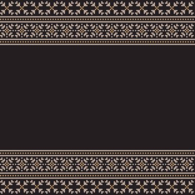 Bu, arka planlar, baskı malzemeleri vs. için uygun bir Noel panayırı sınır şablonu..