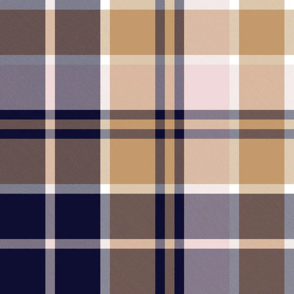 Dit Een Klassiek Geruit Geruit Tartan Patroon Geschikt Voor Overhemddruk — Stockvector