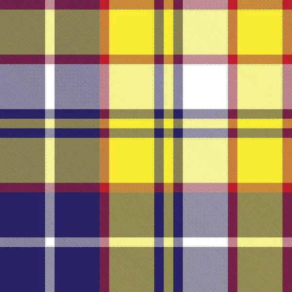 Ceci Est Plaid Classique Carreaux Motif Tartan Adapté Impression Chemises — Image vectorielle