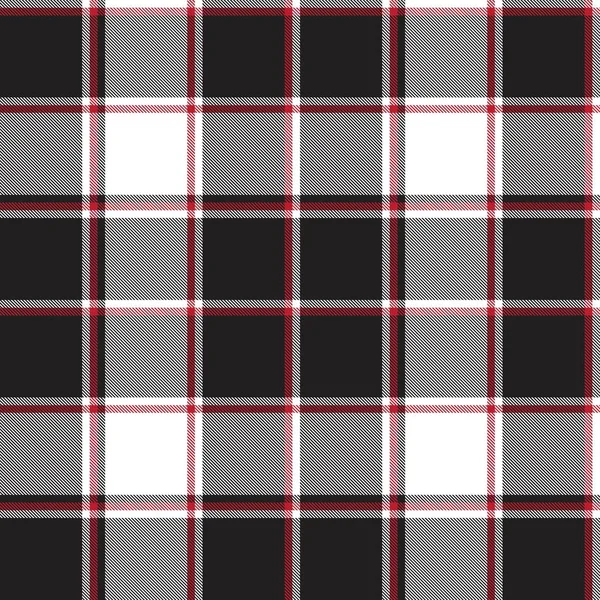 Classic Plaid Checkered Tartan Pattern Suitable Shirt Printing Fabric Textiles — Stock Vector