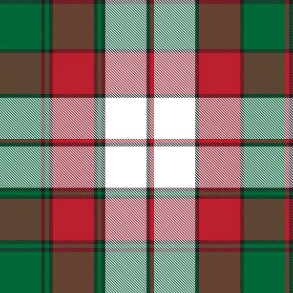 Classic Plaid Checkered Tartan Pattern Suitable Shirt Printing Fabric Textiles — Stock Vector