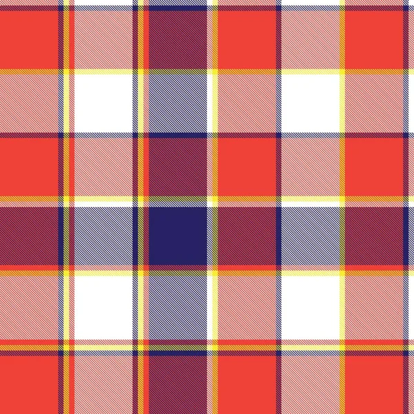 Ceci Est Plaid Classique Carreaux Motif Tartan Adapté Impression Chemises — Image vectorielle