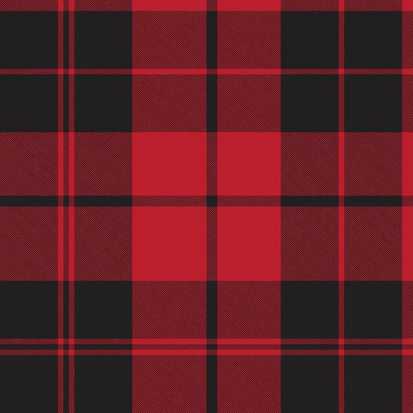 Classic Plaid Checkered Tartan Pattern Suitable Shirt Printing Fabric Textiles — Stock Vector