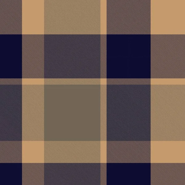 Classic Plaid Checkered Tartan Pattern Suitable Shirt Printing Fabric Textiles — Stock Vector