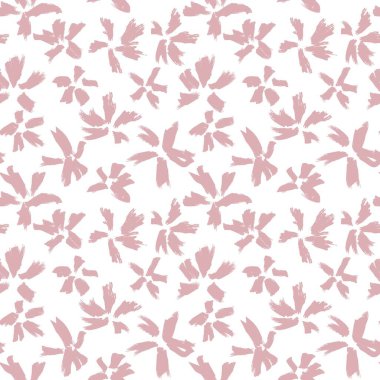 Moda baskıları, mayo, arka plan, web siteleri, duvar kağıtları, el sanatları için uygun bir botanik fırça darbesi deseni.