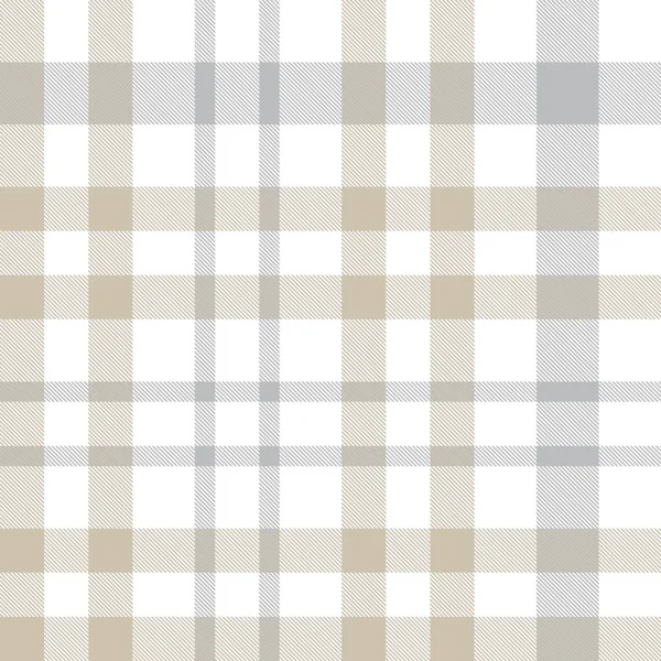 Classic Plaid Checkered Tartan Pattern Suitable Shirt Printing Fabric Textiles — Stock Vector