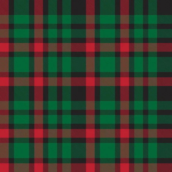 Plaid Geruit Tartan Naadloos Patroon Geschikt Voor Mode Textiel Graphics — Stockvector