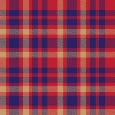 Moda tekstil ve grafikleri için uygun kırmızı ve lacivert, ekoseli, ekoseli, ekosesiz desenli