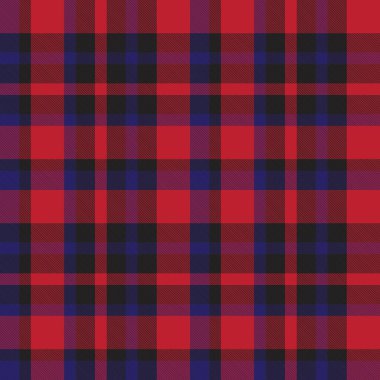 Moda tekstil ve grafikleri için uygun kırmızı ve lacivert, ekoseli, ekoseli, ekosesiz desenli