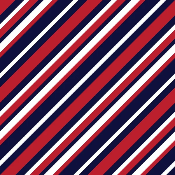 ファッション繊維 グラフィックに適した赤と青の斜めの縞模様シームレスなパターンの背景 — ストックベクタ