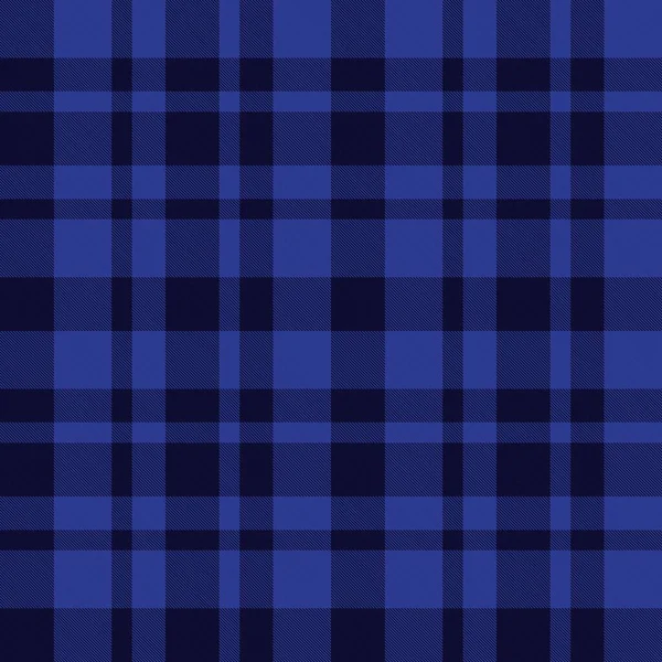 Navy Plaid Checked Tartan Seamless Paterial Appeared Fashion Textiles Graphics — стоковий вектор