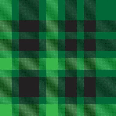 Moda tekstil ve grafikleri için uygun yeşil ekoseli, kareli, tartan desenli