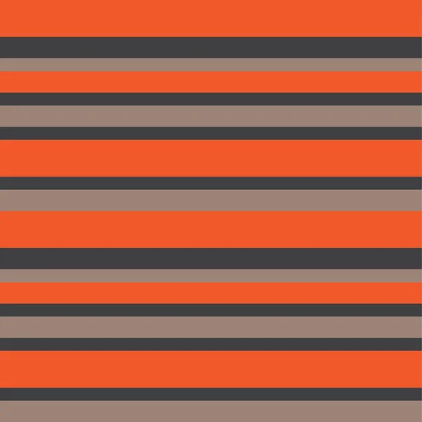 Fondo Patrón Inconsútil Rayado Horizontal Naranja Adecuado Para Textiles Moda — Vector de stock