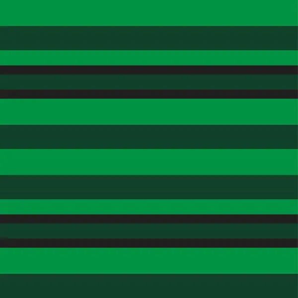 Green Horizontal Striped Seamless 배경에 그래픽 — 스톡 벡터