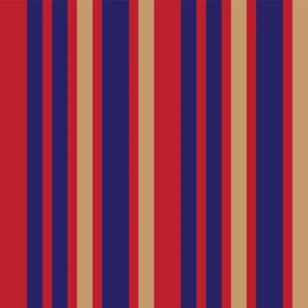 Red Blue Vertical Striped Seamless Pattern Background Suitable Fashion Textiles — Stock Vector