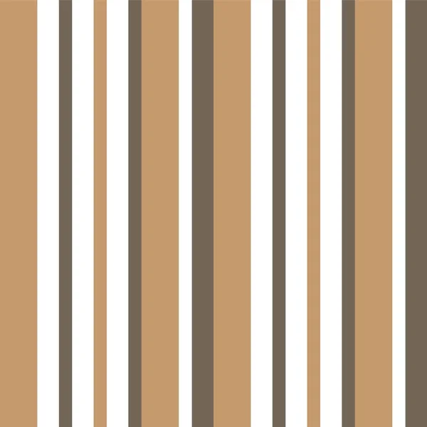 Brown Taupe Vertical Striped Seamless Pattern Background 그래픽 — 스톡 벡터