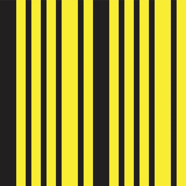 Jaune Rayé Vertical Fond Motif Sans Couture Adapté Pour Les — Image vectorielle