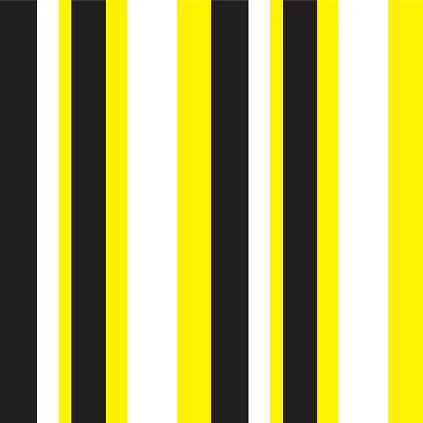 Yellow Vertical Striped Seamless Pattern Background Suitable Fashion Textiles Graphics — Stock Vector