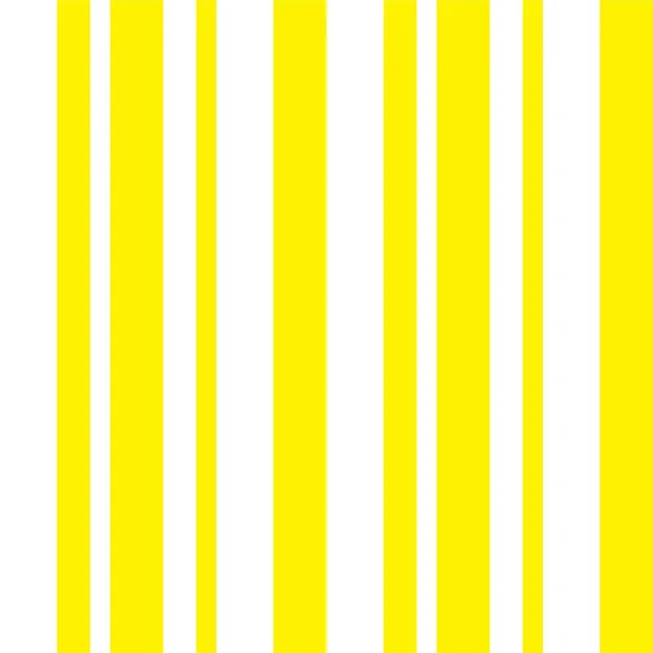 Jaune Rayé Vertical Fond Motif Sans Couture Adapté Pour Les — Image vectorielle