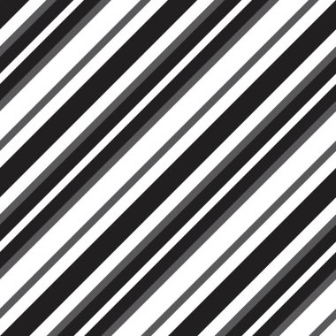 Moda tekstili ve grafikleri için uygun siyah ve beyaz köşegen çizgili düz desenli arkaplan