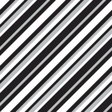 Moda tekstili ve grafikleri için uygun siyah ve beyaz köşegen çizgili düz desenli arkaplan