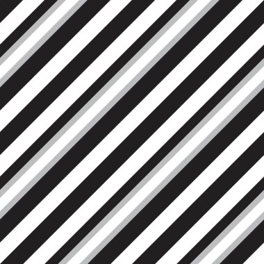 Moda tekstili ve grafikleri için uygun siyah ve beyaz köşegen çizgili düz desenli arkaplan