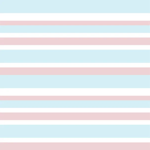 Himmelblau Horizontal Gestreifte Nahtlose Muster Hintergrund Geeignet Für Modetextilien Grafiken — Stockvektor