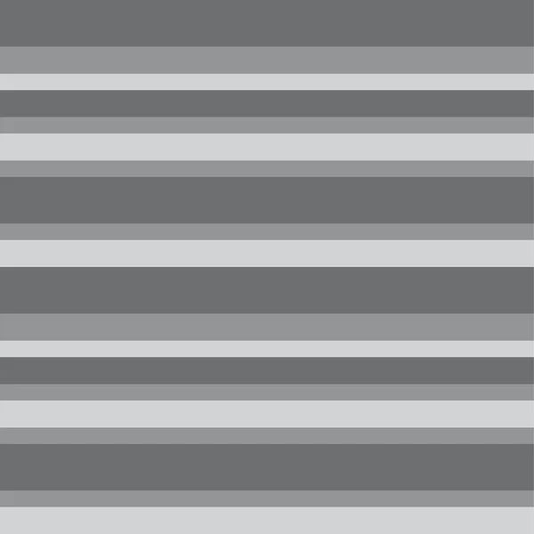 Gris Horizontal Rayado Sin Costuras Patrón Fondo Adecuado Para Textiles — Vector de stock