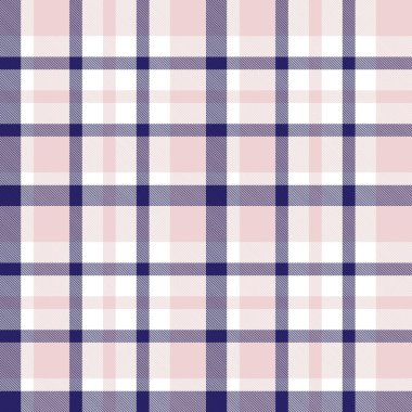 Moda tekstil ve grafikleri için uygun pembe ve denizci ekoseli, ekoseli, ekosesiz desen