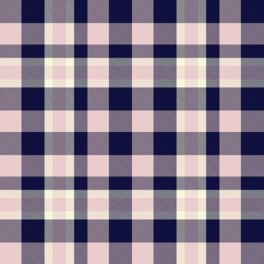 Moda tekstil ve grafikleri için uygun pembe ve denizci ekoseli, ekoseli, ekosesiz desen