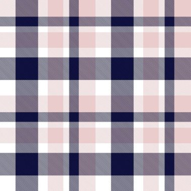 Moda tekstil ve grafikleri için uygun pembe ve denizci ekoseli, ekoseli, ekosesiz desen
