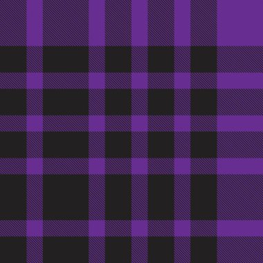 Mor ekose, kareli, tartan desenli moda tekstil ve grafikleri için uygun.