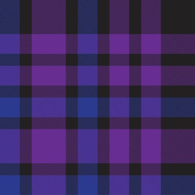 Mor ekose, kareli, tartan desenli moda tekstil ve grafikleri için uygun.