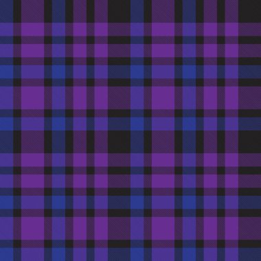 Mor ekose, kareli, tartan desenli moda tekstil ve grafikleri için uygun.