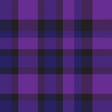 Mor ekose, kareli, tartan desenli moda tekstil ve grafikleri için uygun.