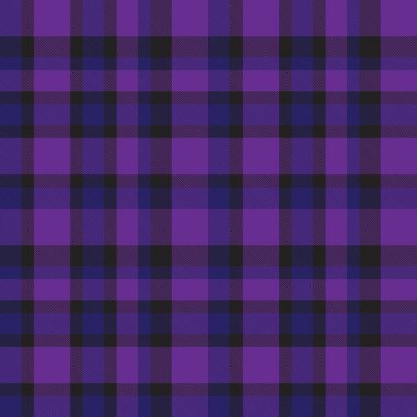 Mor ekose, kareli, tartan desenli moda tekstil ve grafikleri için uygun.