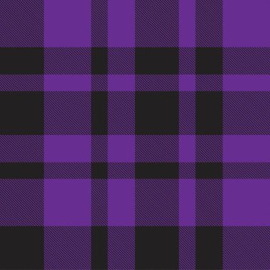 Mor ekose, kareli, tartan desenli moda tekstil ve grafikleri için uygun.