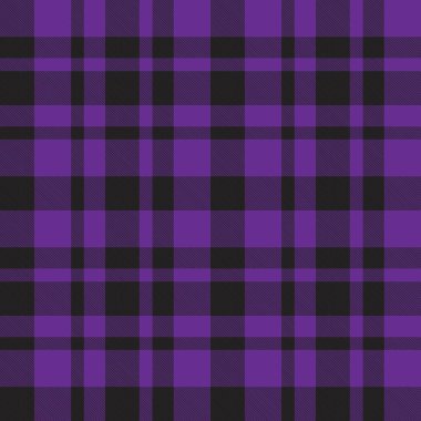 Mor ekose, kareli, tartan desenli moda tekstil ve grafikleri için uygun.