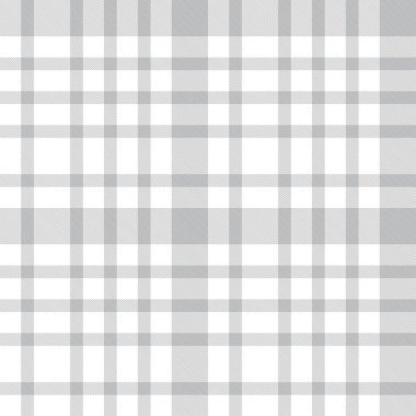 Moda tekstil ve grafikleri için uygun beyaz ekose, kareli, tartan desenli