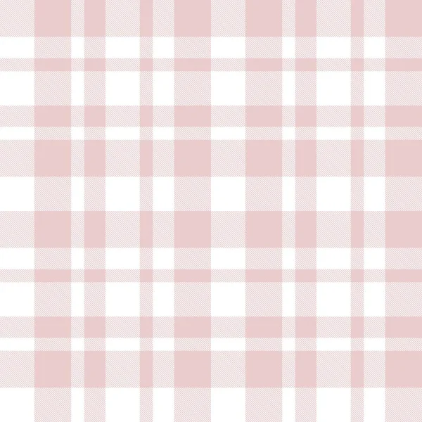 Rose Plaid Carreaux Motif Tartan Sans Couture Adapté Aux Textiles — Image vectorielle