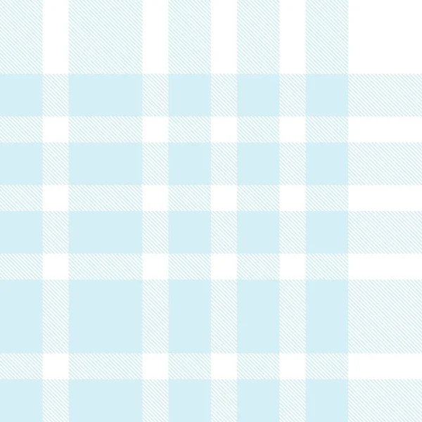 Sky Blue Plaid Checked Tartan Seamless 그래픽에 — 스톡 벡터