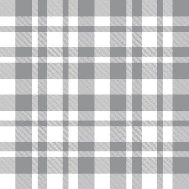 Moda tekstil ve grafikleri için uygun beyaz ekose, kareli, tartan desenli