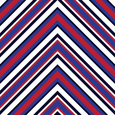 Moda tekstil ve grafikleri için uygun kırmızı Chevron köşegen çizgili dikişsiz arkaplan