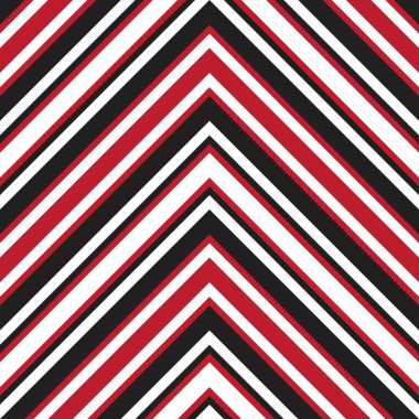 Moda tekstil ve grafikleri için uygun kırmızı Chevron köşegen çizgili dikişsiz arkaplan