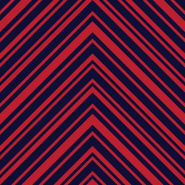 Röd Och Blå Chevron Diagonal Randig Sömlös Mönster Bakgrund Lämplig — Stock vektor