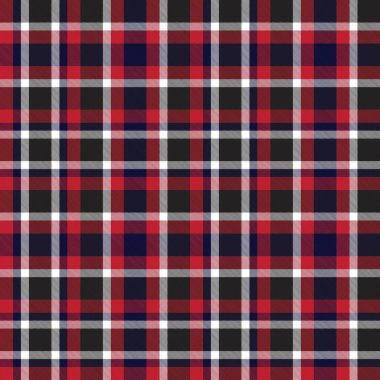 Moda tekstil ve grafikleri için uygun kırmızı ekose, kareli, tartan desenli