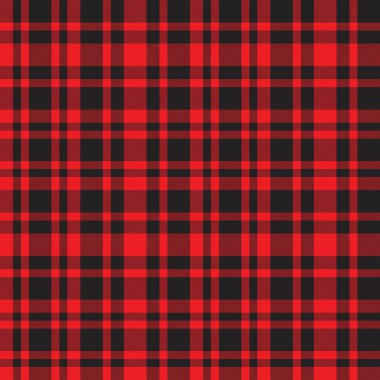 Moda tekstil ve grafikleri için uygun kırmızı ekose, kareli, tartan desenli