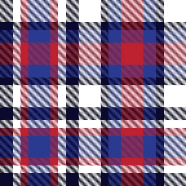 Κόκκινο Καρό Καρό Tartan Αδιάλειπτη Μοτίβο Κατάλληλο Για Υφάσματα Μόδας — Διανυσματικό Αρχείο